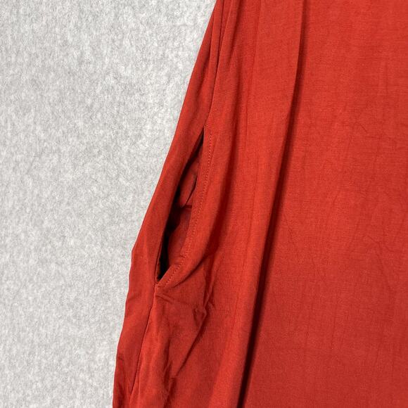 Shebird Terracotta The Tunic Tank Bra Dress Sz Small Build in Bra Pockets Casual - Picture 5 of 10